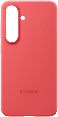 Samsung s25 suojakuori silicone case red - 4