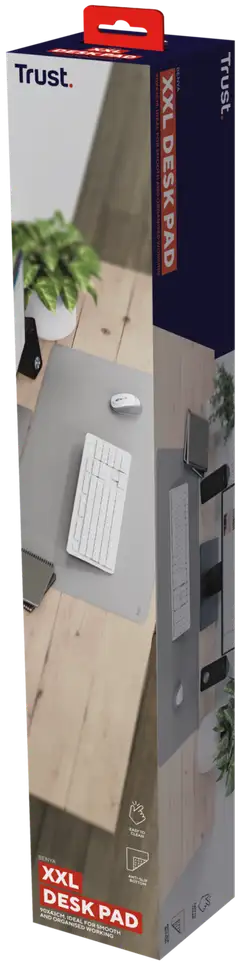 Trust Benya hiirimatto XXL harmaa - 4