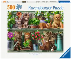 Ravensburger palapeli 500 palaa, erilaisia - 3