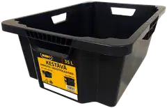 MANO varasto/muuttolaatikko 35 l musta - 1