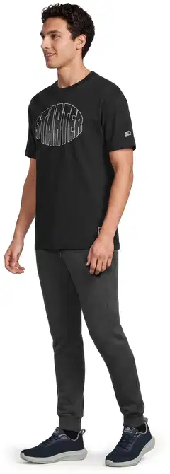 Starter miesten collegehousut Varsity - Charcoal heather - 4
