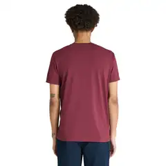 Timberland t-paita Oyster River - BURGUNDY - 2