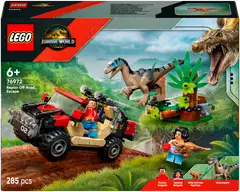 LEGO® Jurassic World Raptor ja pako maastoautolla 76972 - 2