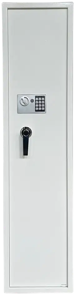 Trekker Asekaappi 5-Asetta AS500 V2, Valkoinen, Digitaalilukolla - 1