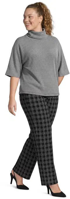 House naisten neulospusero 213HP30616, D-mitoitus - Grey textured - 4