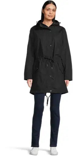 House naisten parkatakki 225H102603 - BLACK - 1