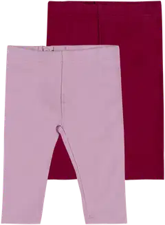 Ciraf vauvojen collegeleggingsit 250B262993 2-pack - Corsage & Red Plum - 1