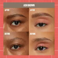Maybelline New York Build-a-Brow Pen 257 Medium Brown kulmakynä - Ash Brown - 7