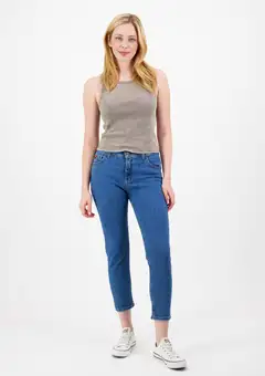 Lee Cooper naisten farkut Lc 09 Ankle 2233 Slim Fit - SININEN - 3