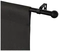 Ihanin verhotanko Elise mattamusta 120-210cm 16/19mm - 1