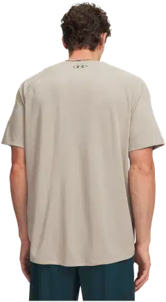 Under Armour miesten lyhythihainen treenipaita UA Tech Textured SS  1382796 - Timberwolf Taupe - 2