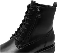 Jana shoes naisten nahkanilkkuri 25701 - BLACK - 4