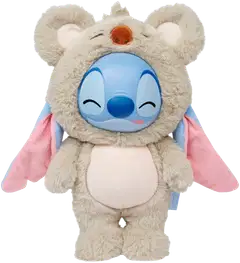 Simba Walt Disney YuYus Stitch tai Nalle Puh, maskottipehmo, 28 cm - 4