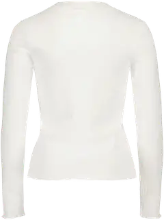 WKLY. naisten turtleneck-pusero 213W341208 - Off white - 2