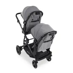 Hauck tuplarattaat Atlantic Twin harmaa - 11