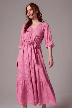 London Fog naisten mekko 218L261714 - Cashmere rose - 7