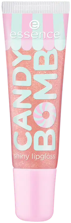 essence CANDY BOMB shiny lipgloss 01 Cotton Candy 10 ml - 1