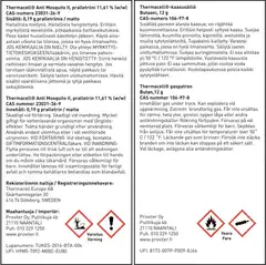 Thermacell-hyttystorjuntalaitteen täyttöpakkaus R-1 12h - 4