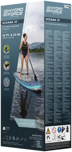 Hydro-Force 2-in-1 sup-lauta ja kajakki Oceana 305 cm - 2