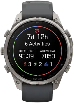 Garmin Fenix 9 Pro 47 mm titaani- ja grafiitinharmaa urheilukello - 4