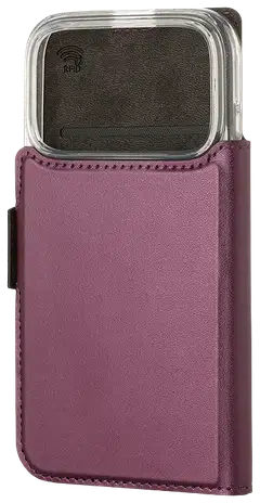 Wave MagSafe-yhteensopiva Book Case -puhelinkotelo Apple iPhone 18 Pro/Apple iPhone 17 Pro smoky sangria - 2