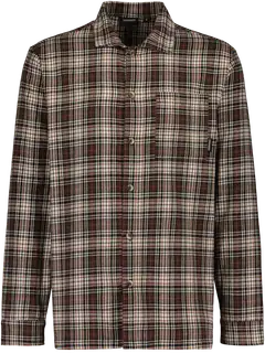 Reino&Aino miesten flanellipyjama - BROWN - 2