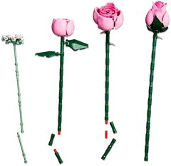 LEGO® Botanicals 10374 Vaaleanpunainen ruusukimppu - 7