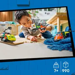 LEGO® City Great Vehicles 60505 Lentokone, huoltoauto ja ilmatyynyalus - 7