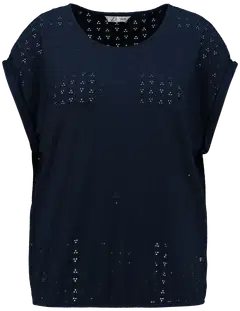 Z-one naisten t-paita Ru44th - Navy - 1