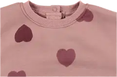 TEX vauvojen collegesetti Sydän I286572 - PINK 11 - 3