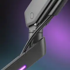 One For All DM8210 RGB Monitorivarsi kahdelle näytölle, musta - 7