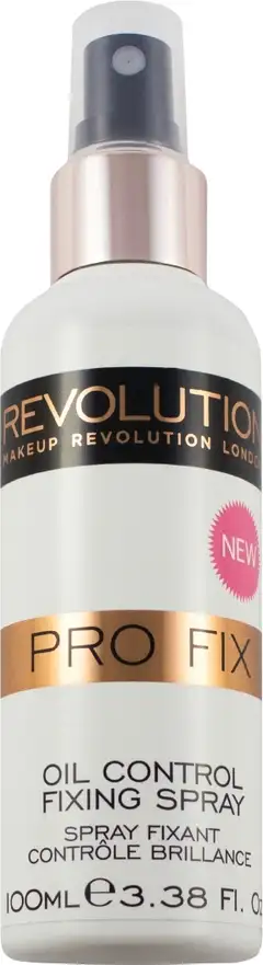 Makeup Revolution 100ml Pro Fix Oil Control Fixing Spray meikinkiinnityssuihke - 1