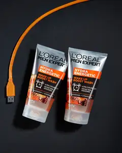 L'Oréal Paris Men Expert Hydra Energetic virkistävä puhdistusgeeli kasvoille 100ml - 6