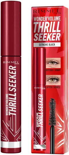 Rimmel Wonder'Volume Thrill Seeker Mascara 8 ml 01 Black ripsiväri - 2