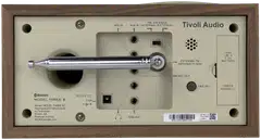 Tivoli Audio Bluetooth-kelloradio Model Three BT USB-C pähkinä/beige - 3