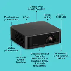 Epson Lifestudio Pop Plus -projektori EF-62B - 2