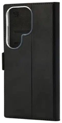 Wave Book Case, Samsung Galaxy S26 Ultra 5G, Musta - 2