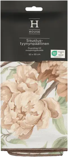 House tyynynpäällinen Muirenn 50 x 50 cm valkoinen/beige - 2