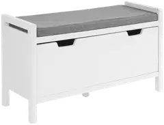 SoBuy kenkäpenkki valkoinen FSR97-W - 3