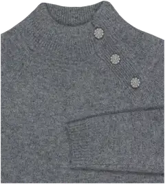 House naisten neulemekko 213H402504 - dark mel grey - 3