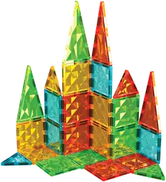 Geomag Tiles Gems Rakennussetti 60 Osaa - 2