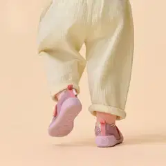 Affenzahn pienten lasten paljasjalkakenkä Prewalker Cotton Smally - rose - 10