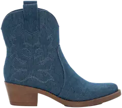 WKLY. naisten bootsit Celia - Denim blue - 1