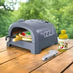 Smoby - Pizzauuni, leikkisetti - 7