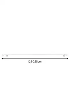 Ihanin verhotanko Cafe valkoinen 125-220cm 11/13mm - 3