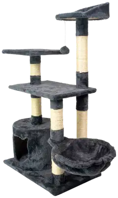 Trekker kissan kiipeilypuu Comfy 103 cm harmaa - 4