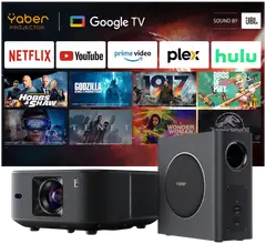 Yaber Full HD LCD projektori subwooferilla K3 Pro - 1
