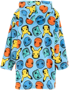 Pokemon lasten väljä korallifleecehuppari ZH20126 - light blue - 2