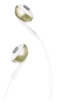 JBL nappikuulokkeet T205 shampanja - 3