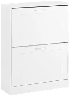 SoBuy kenkäkaappi valkoinen FSR137-W - 1